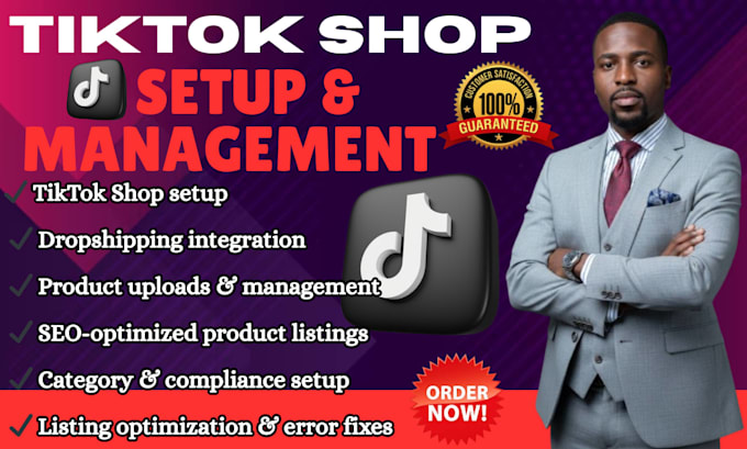 setup tiktok shop, tiktok dropshipping shop, tiktok product optimization