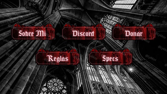 create twitch panels for you