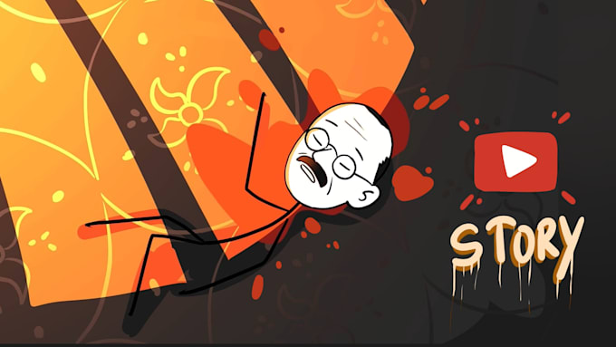 make youtube story 2d animation