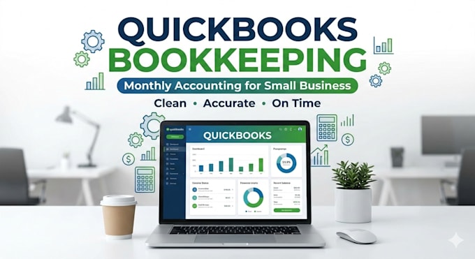 be your expert monthly bookkeeper for businesses