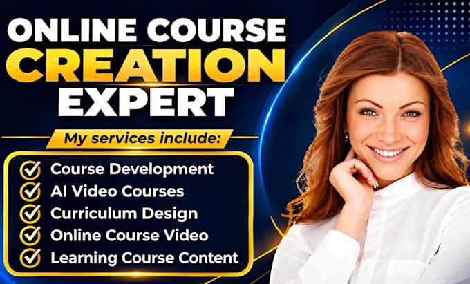 create online course content, ai video course creation and elearning video