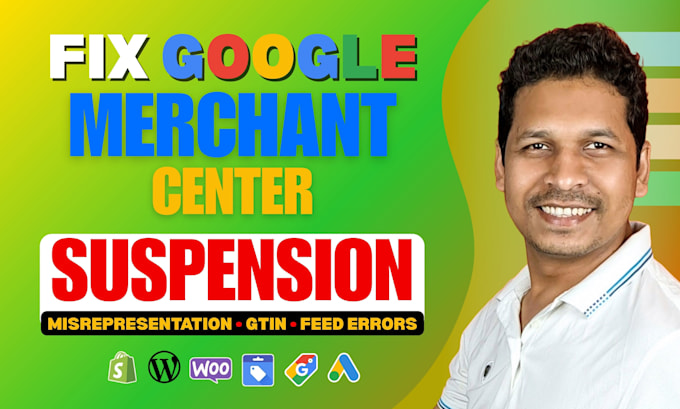 fix google merchant center misrepresentation and suspension