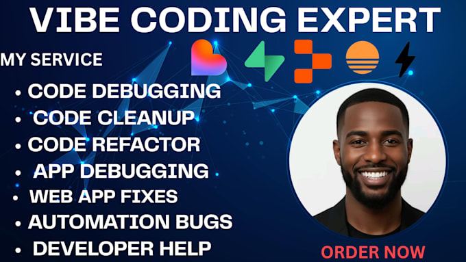 fix vibe coding errors, bugs and cleanup your loveable, replit,base44, bolt apps