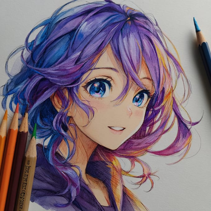 draw custom anime character