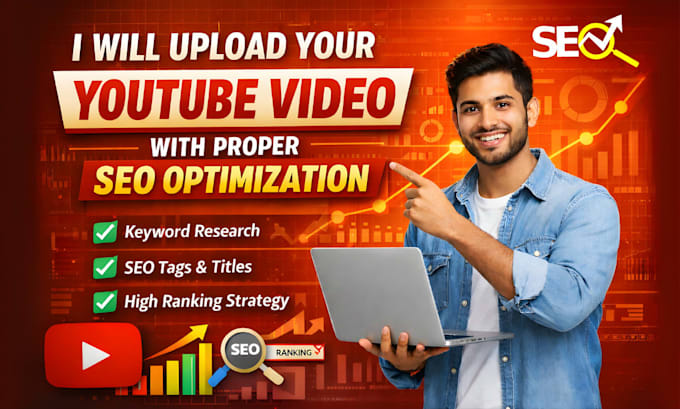 upload your youtube video with proper SEO optimization