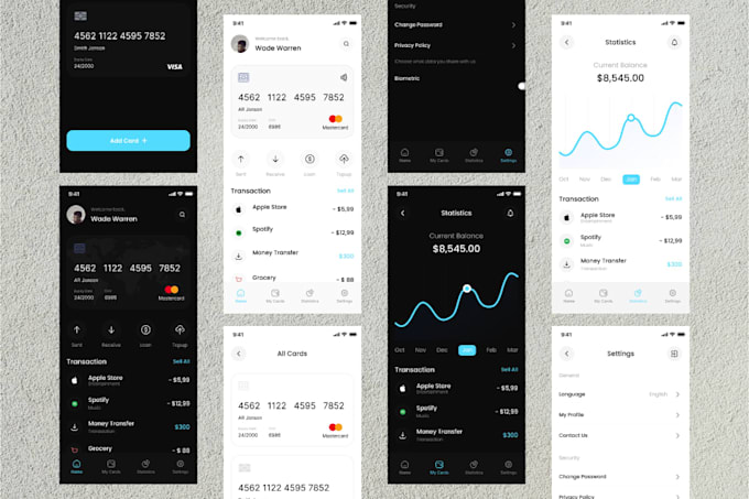 design modern user centric UI UX for mobile apps