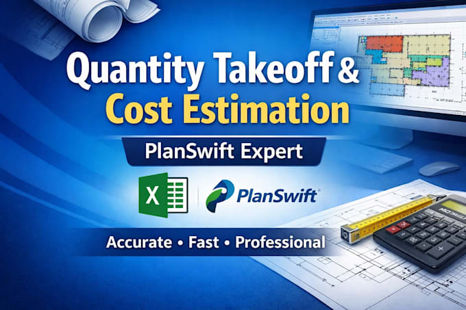 do accurate quantity takeoff using planswift
