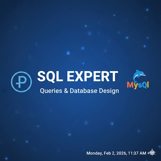 Do sql queries, database design and optimization by Medok12 | Fiverr