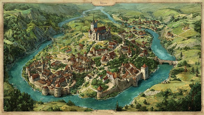 create custom medieval maps for your next fantasy novel