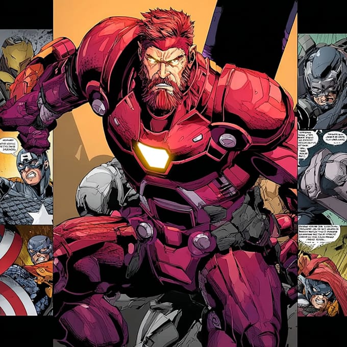 do comic book illustration graphic novel superhero comic webcomic comic artist