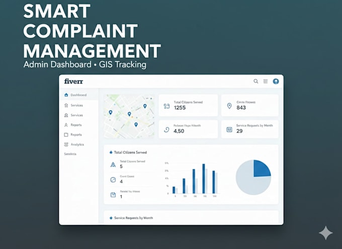 build a smart ai complaint management system with admin dashboard
