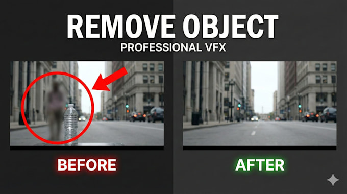 remove objects and clean up shots using nuke