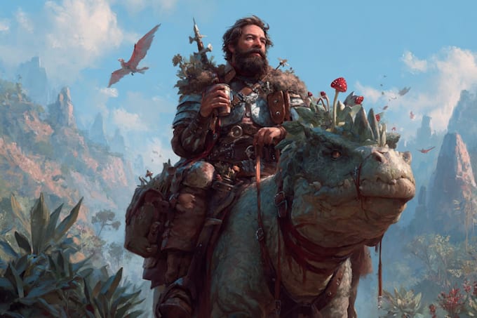 fantasy character and character art