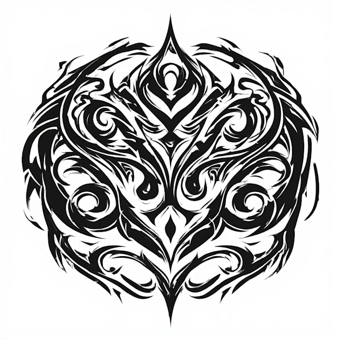 create unique tribal tattoo designs