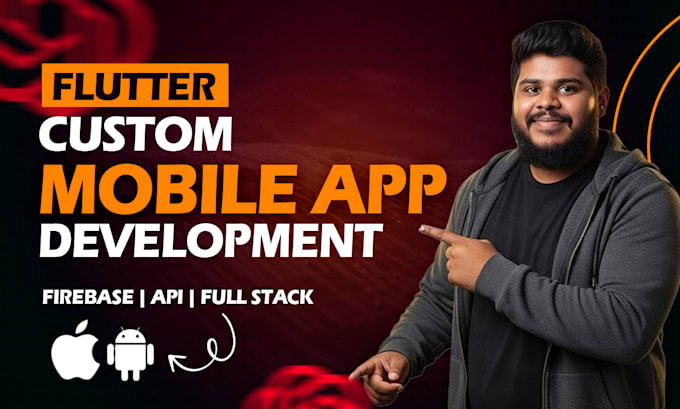 build flutter firebase mobile app mvp for android ios