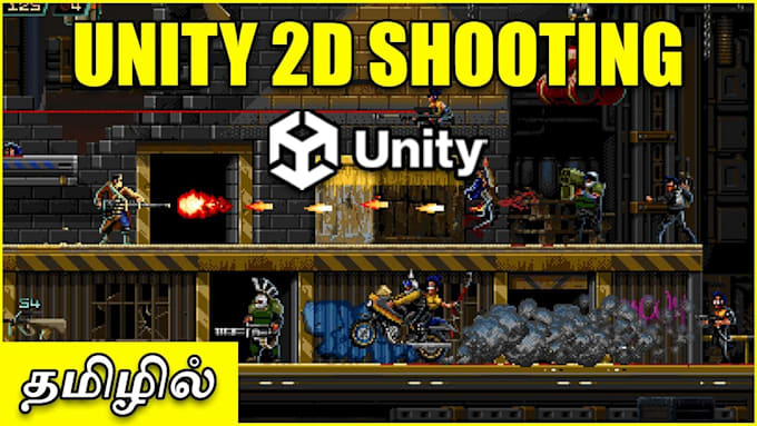 do multiplayer unity game development, unity 2d shooting game, action game unity