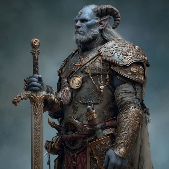 do fantasy character art