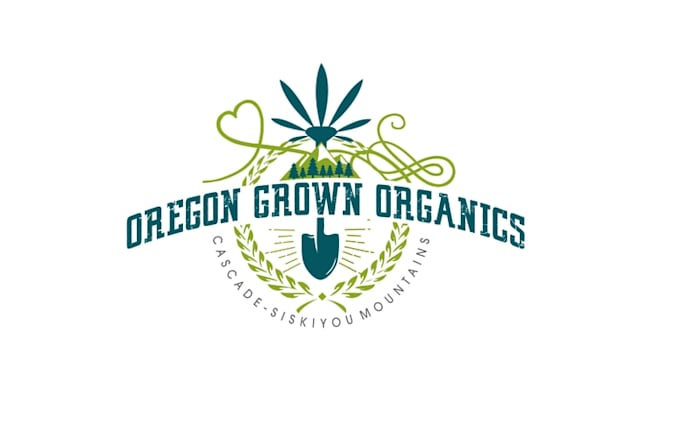 create a creative cannabis logo