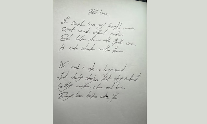 write neat and aesthetic handwriting in any language