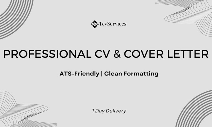 write or fix your CV and cover letter to help you get interviews