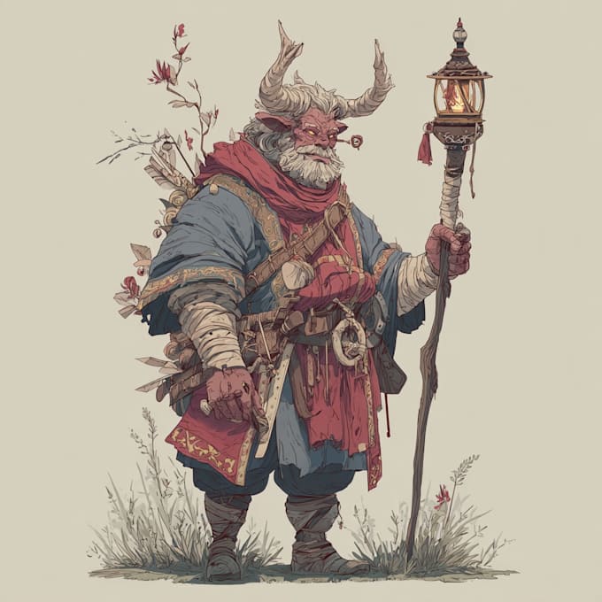 create professional dnd digital art