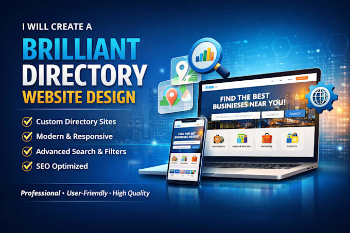 brilliant directory brilliant directory website directory website design