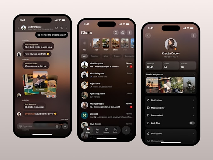 develop random chatting app, chatting app, messaging app
