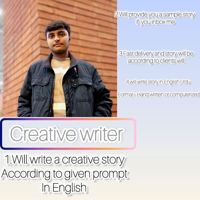 creatively write any story according to given prompt