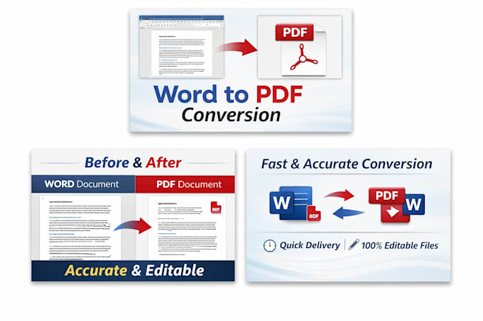 convert word to pdf and pdf to word