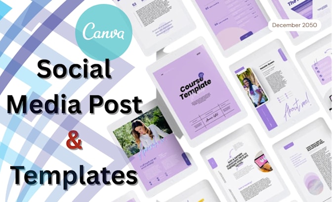 Do eye catching canva template for your social media post by Lyndaa2 ...