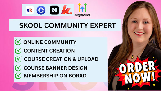 setup skool community, manage skool community, build skool community skool sales