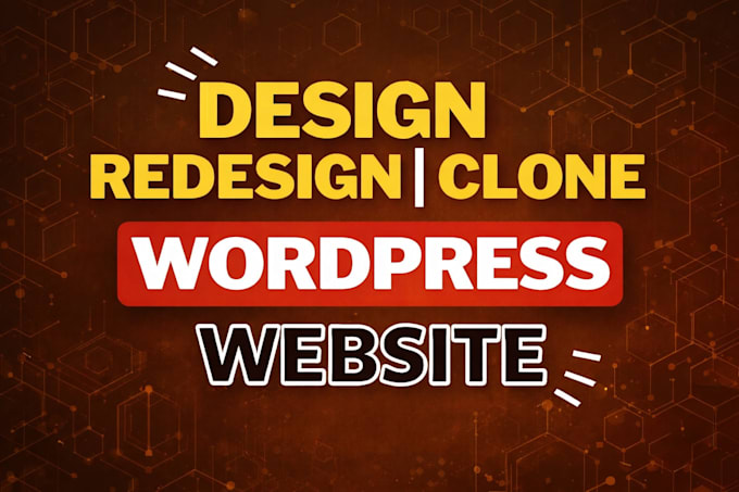 redesign, revamp, duplicate, copy clone wordpress website
