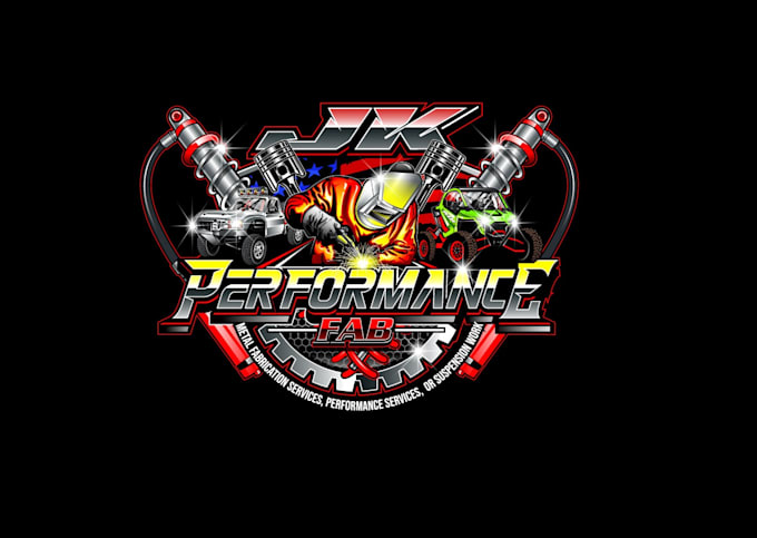 create exclusive and marvelous fabrication logo design