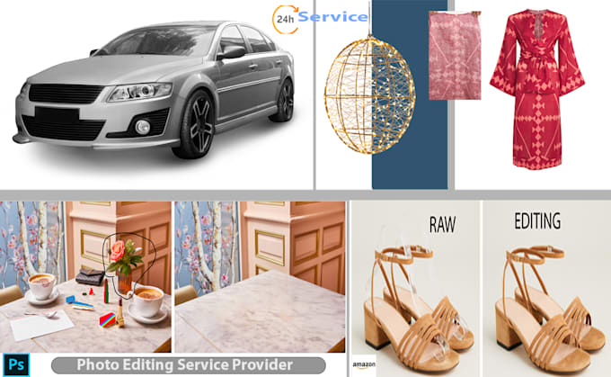 do bulk professional product retouched
