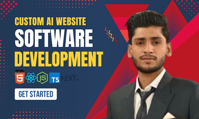 develop ai website and ai chatbot as a full stack web developer