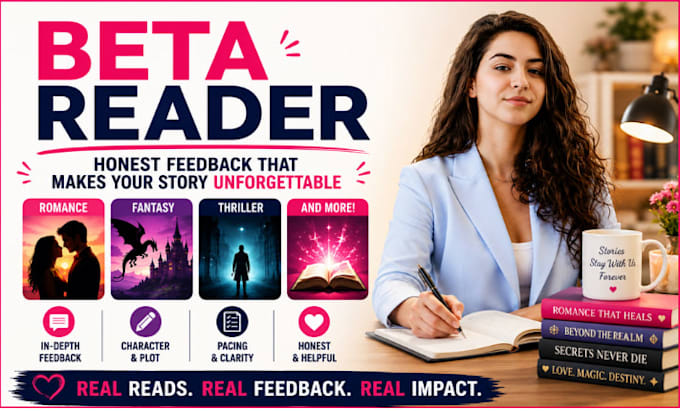 beta read manuscript before query, critique romance fantasy sensitivity reader