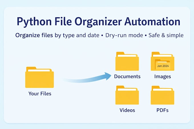 automate and organize your files using python