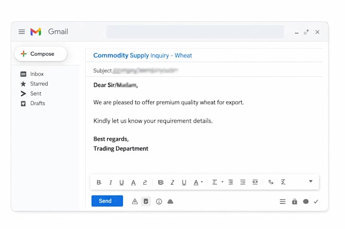 find genuine commodity buyers leads with contact details