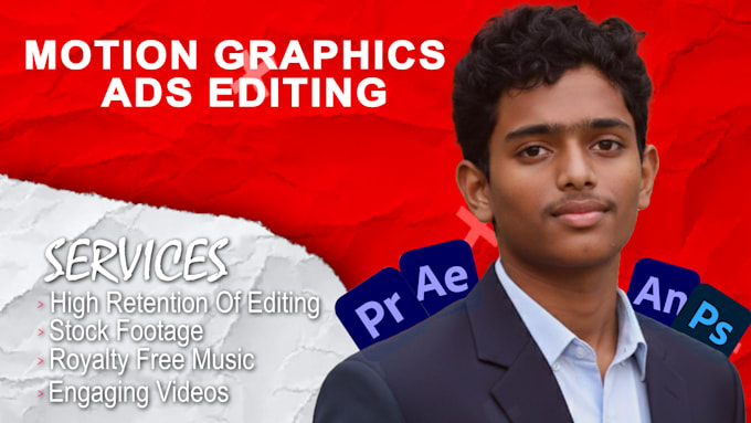do professional motion graphics and ads editing