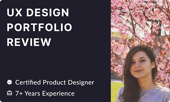 review your UX portfolio and give actionable feedback