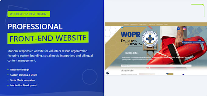 design a responsive landing page using HTML and CSS