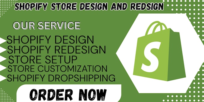 design shopify ecommerce store as shopify expert