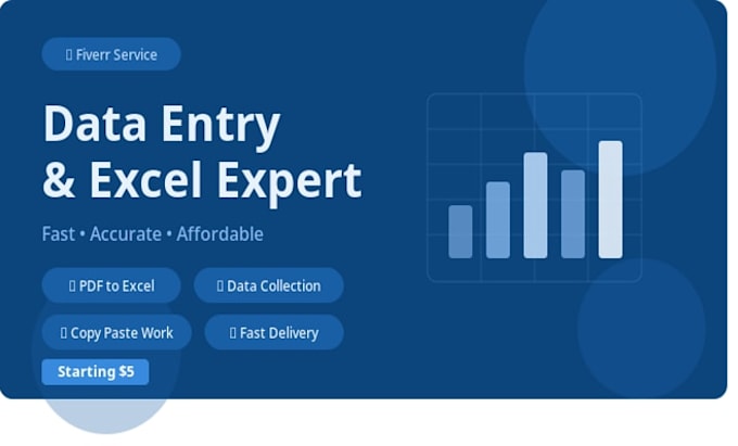 do any data entry work accurately