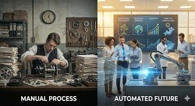 create automations on windows or linux pcs and servers