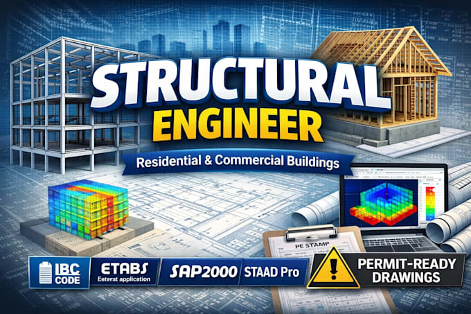 Be your structural engineer for residential and commercial building ...
