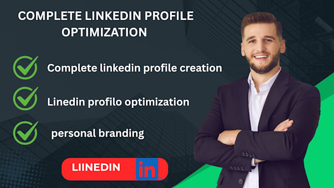 Professionally optimize your linkedin profile by Mubarak_cprw56 | Fiverr