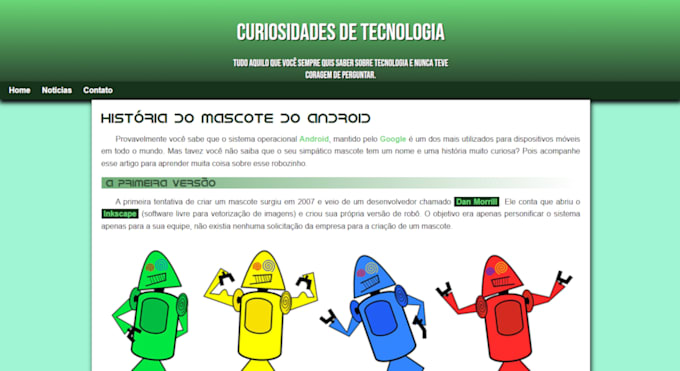 frontend development HTML CSS javascript