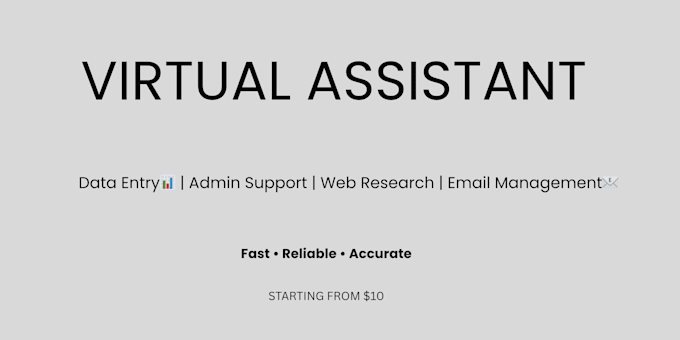 your reliable virtual assistant