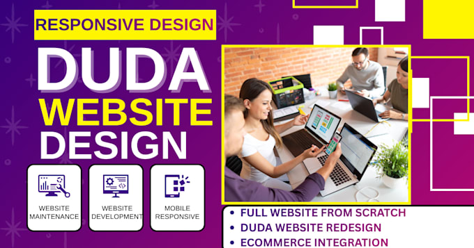 design, redesign duda website, duda website builder expert