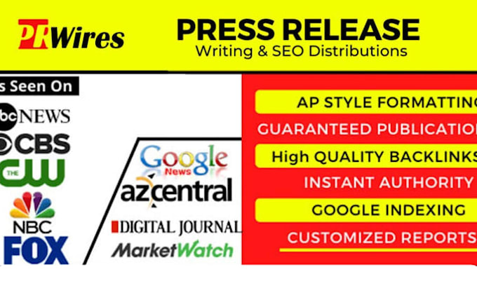 do professional press release distribution, write press release, pr distribution